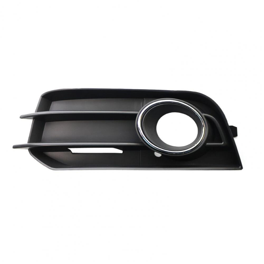 Suitable for Audi A1 2010 - 2014 FOG LIGHT GRILLE FRONT BUMPER, left fog grille with chrome trim.