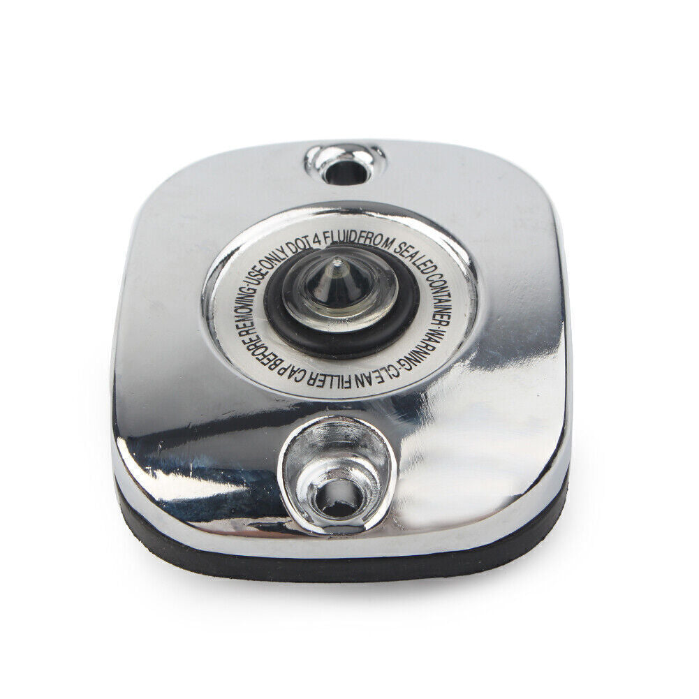 Front Brake Master Cylinder Cover for Harley XL Touring Softail Big Twin Chrome