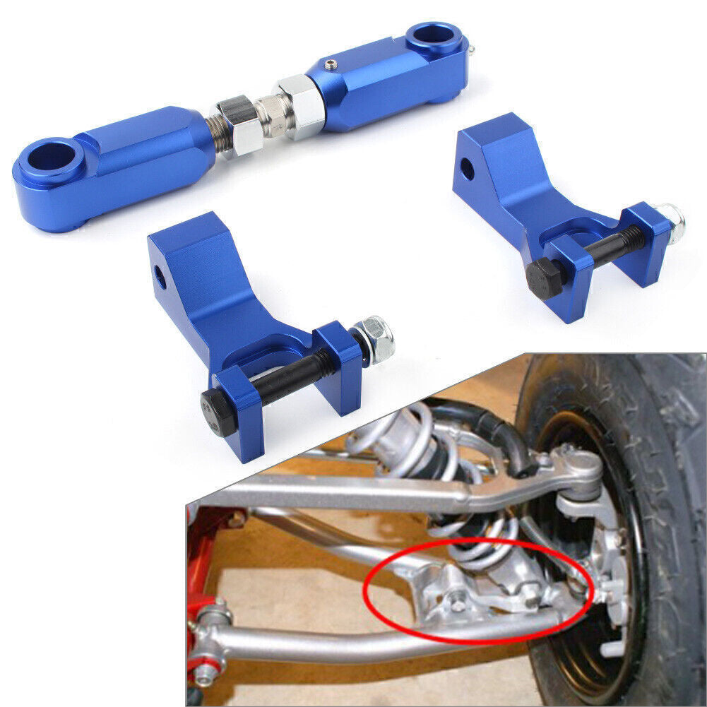 Front  Rear Lowering Kit Adjustable for Yamaha 700 350 660 700R ATV Blue