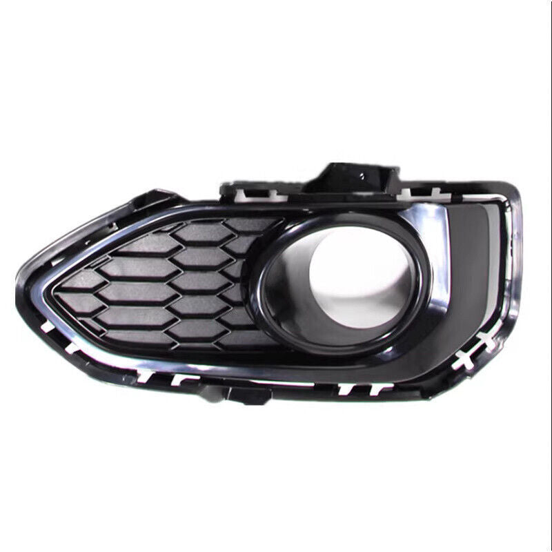 Left Side ABS Front Bumper Fog Lamp Cover Bezel Fit for Honda Fit Jazz 2018-2020