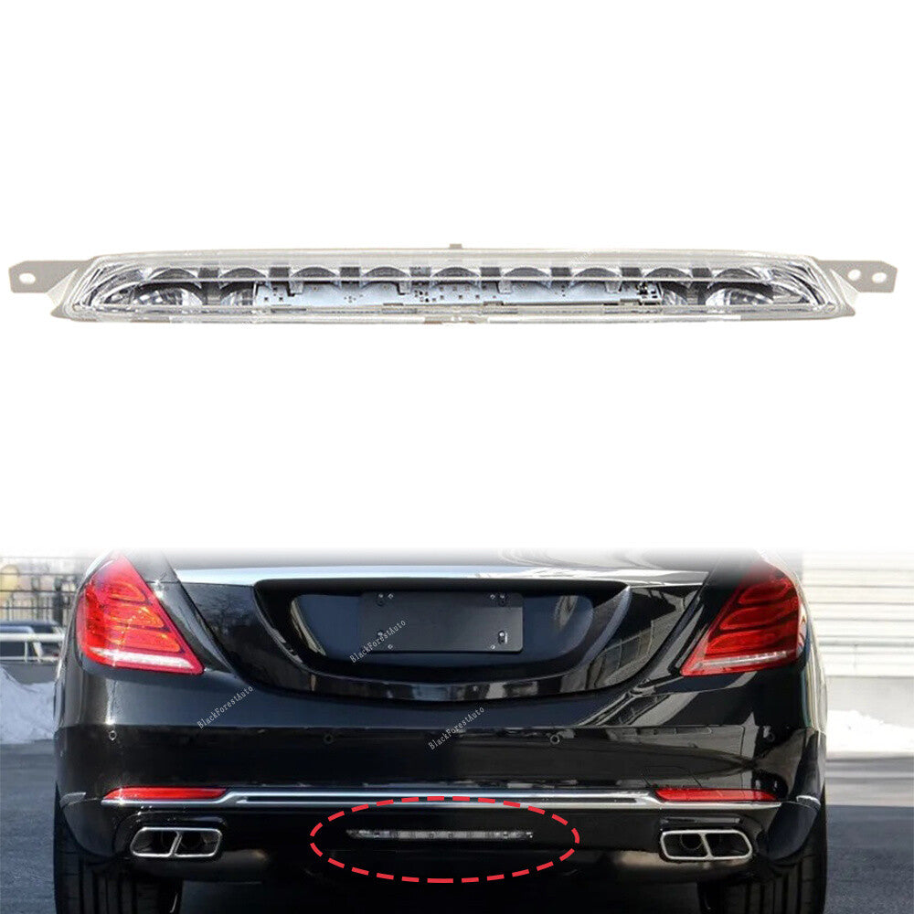 for Mercedes for Benz S Class W222 S500 14 15 16 17 Tail Rear Brake Bumper Fog Light