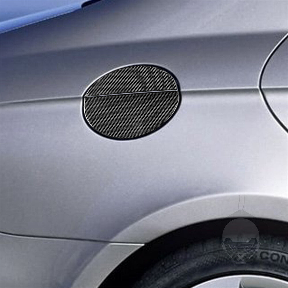 Carbon Fiber Door Gas Cap Fuel Filler Tank Cover for Benz CLS Class C219 2004-09