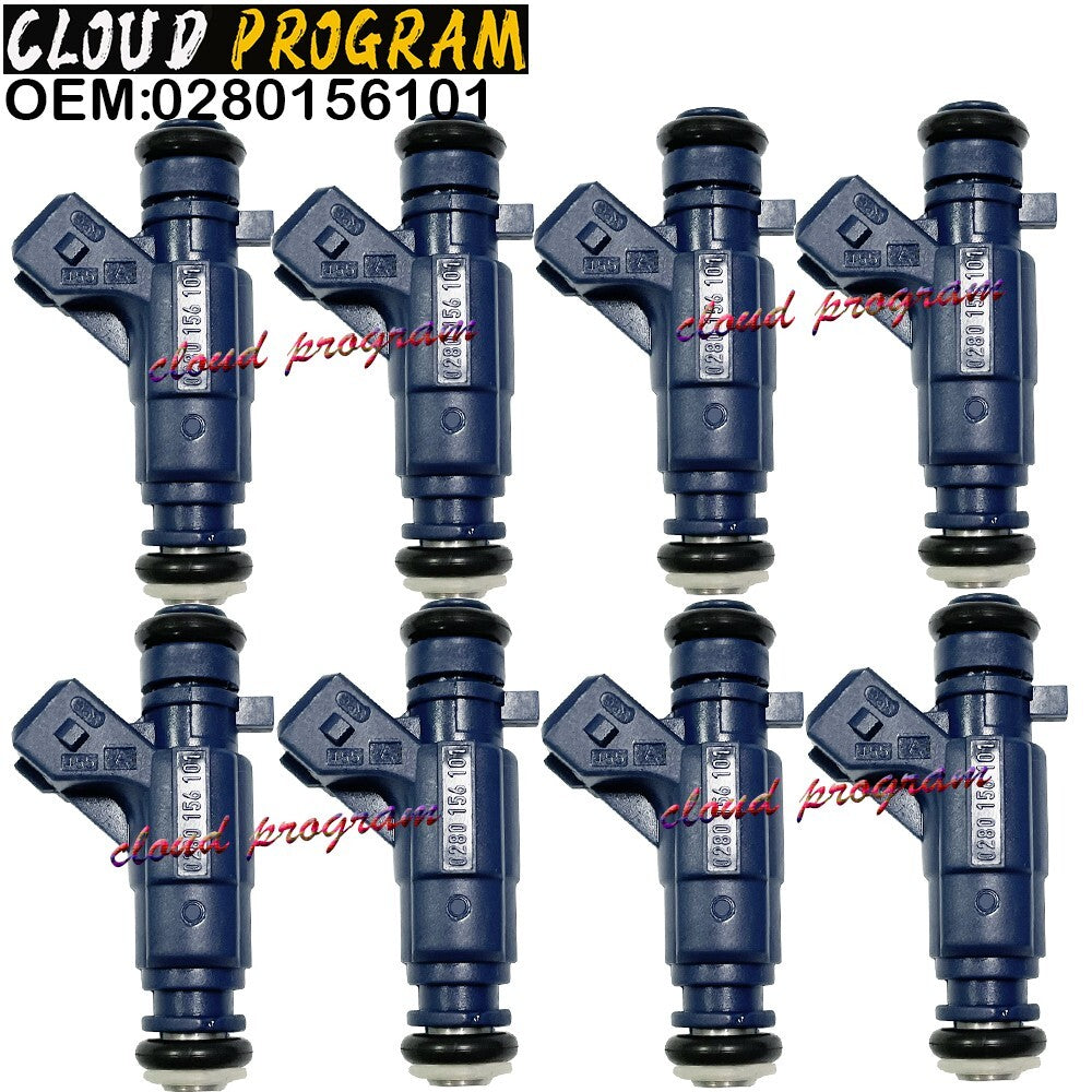 8x Upgrade Fuel Injector 0280156101 For 2003-2005 for Porsche for Cayenne 4.5L V8