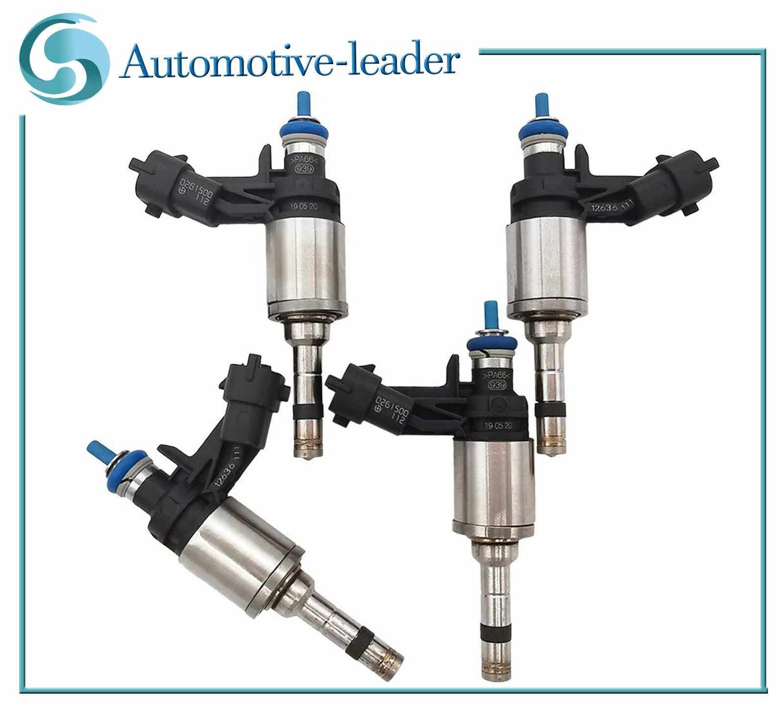 12636111 4Pcs Fuel Injector for Buick Regal Verano for Chevrolet HHR for Saturn Sky 2.0L