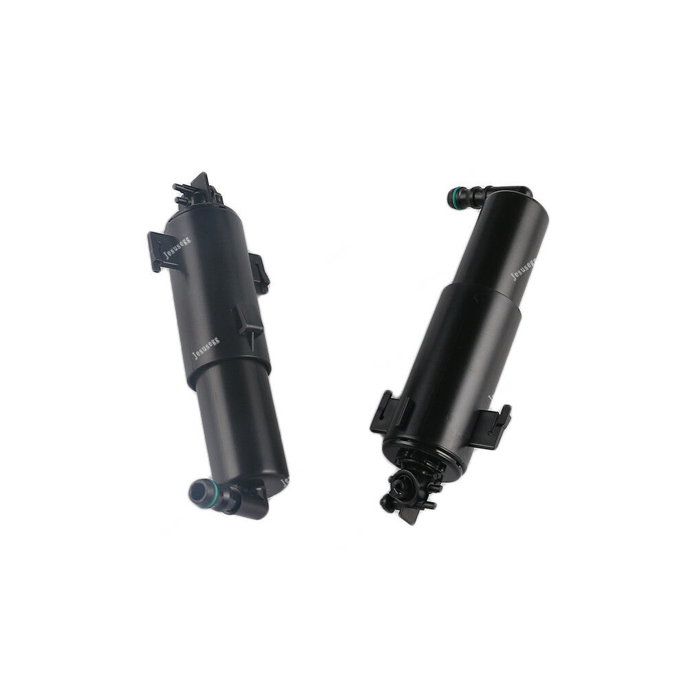 Qty 2 : Black Headlight Washer Wiper Nozzle Left + Right for BMW E71 E72 X6