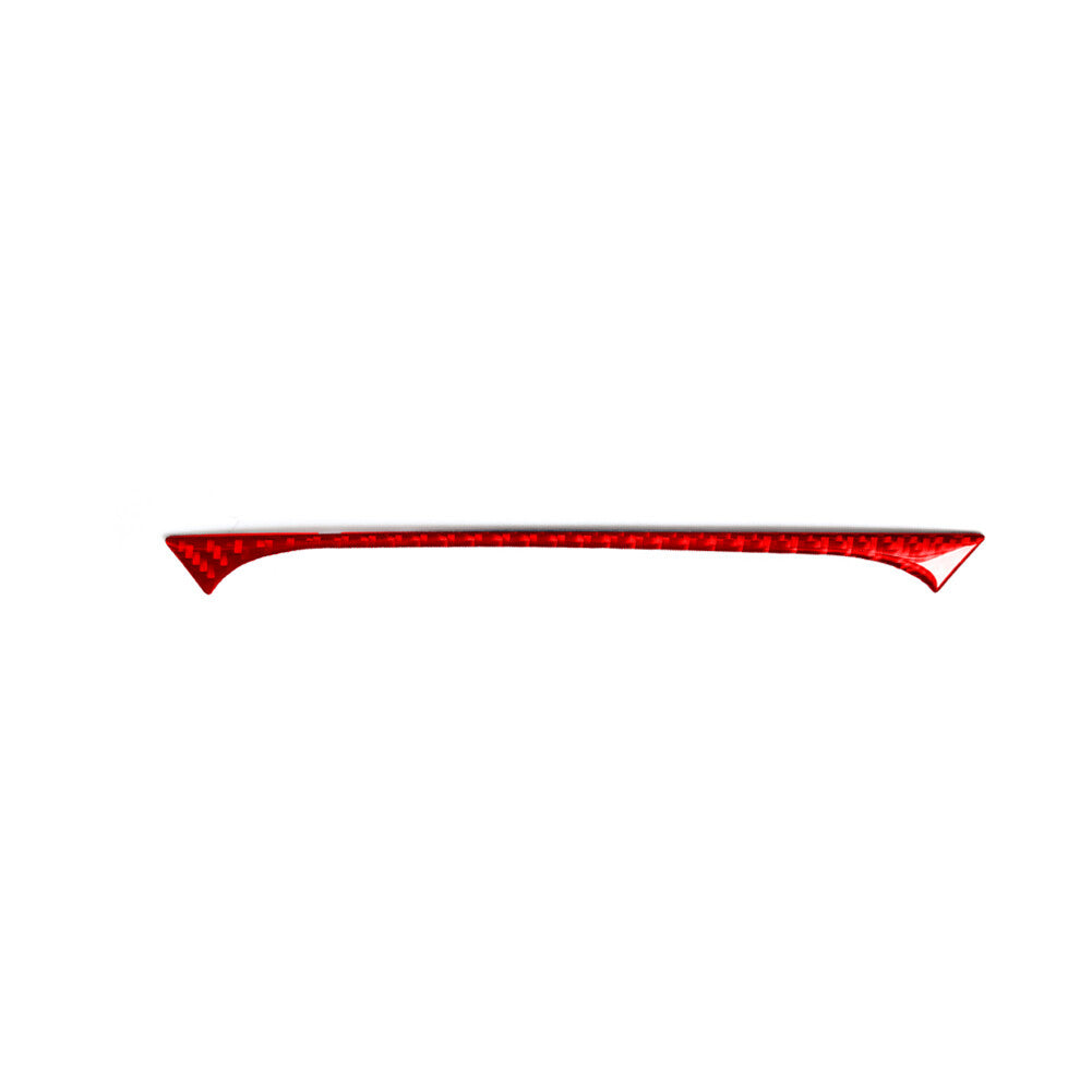 Red Carbon Fiber Below Speedometer Surround Cover Trim for BMW Z4 E89 2009-2016
