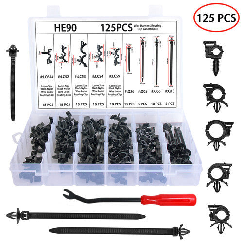 126P Automotive Wiring Harness Clip for Honda , for Mazda , for Ford , for Chevrolet