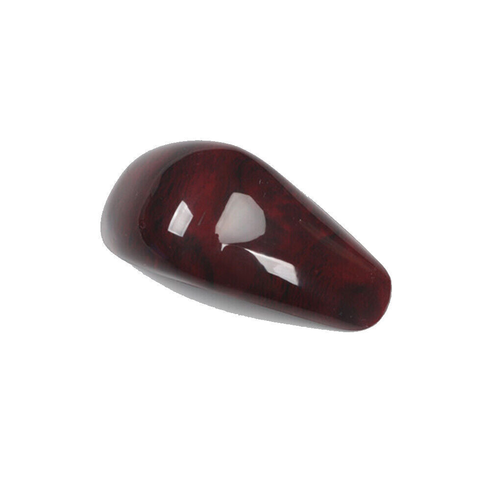 Inner Gear Shift Knob Head Cover Trim 1PCS Fit for Audi A6L 2012-2015 Red Wood