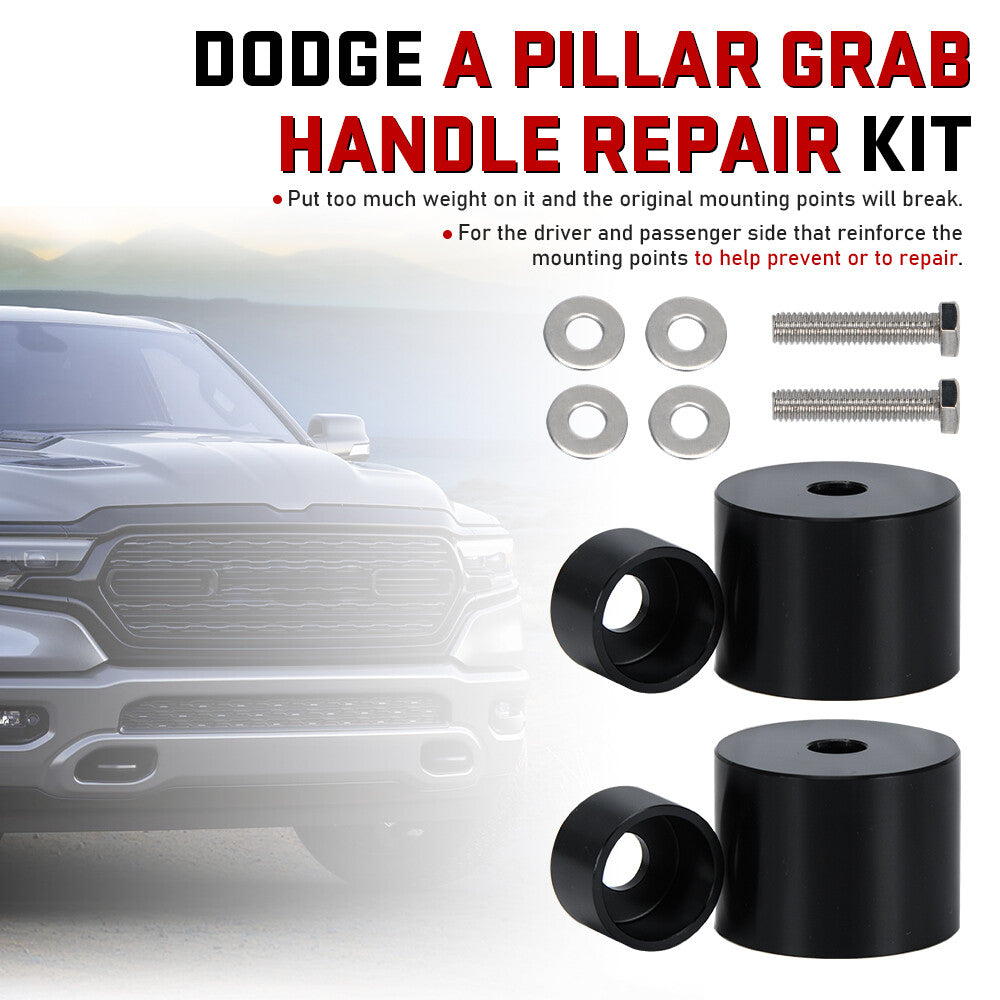 Upgrade Kit For 2002-2009 1500 2500 3500 for Dodge for Ram A Pillar Grab Handle Repair