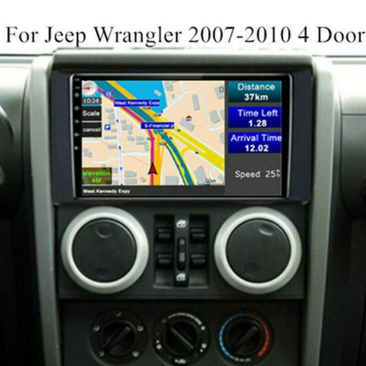 For 2007-2010 for Jeep for Wrangler 4 Door 9 Android 10.1 Radio Stereo GPS Wifi 3G 4G