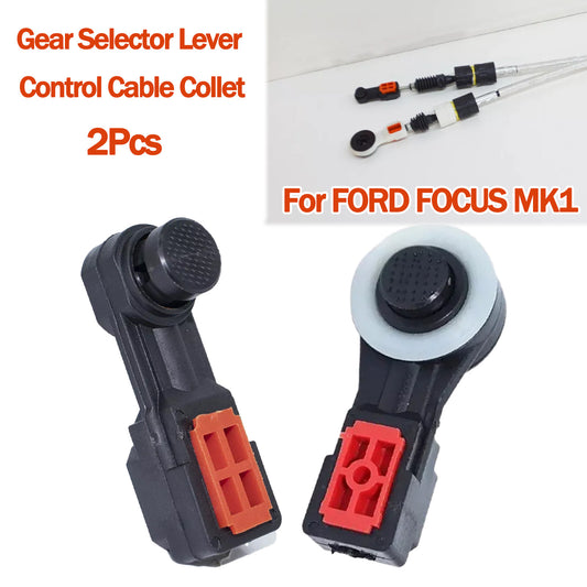 2Pcs for FORD FOCUS MK1 Gear Selector Lever Control Cable Collet 4486724 NEW