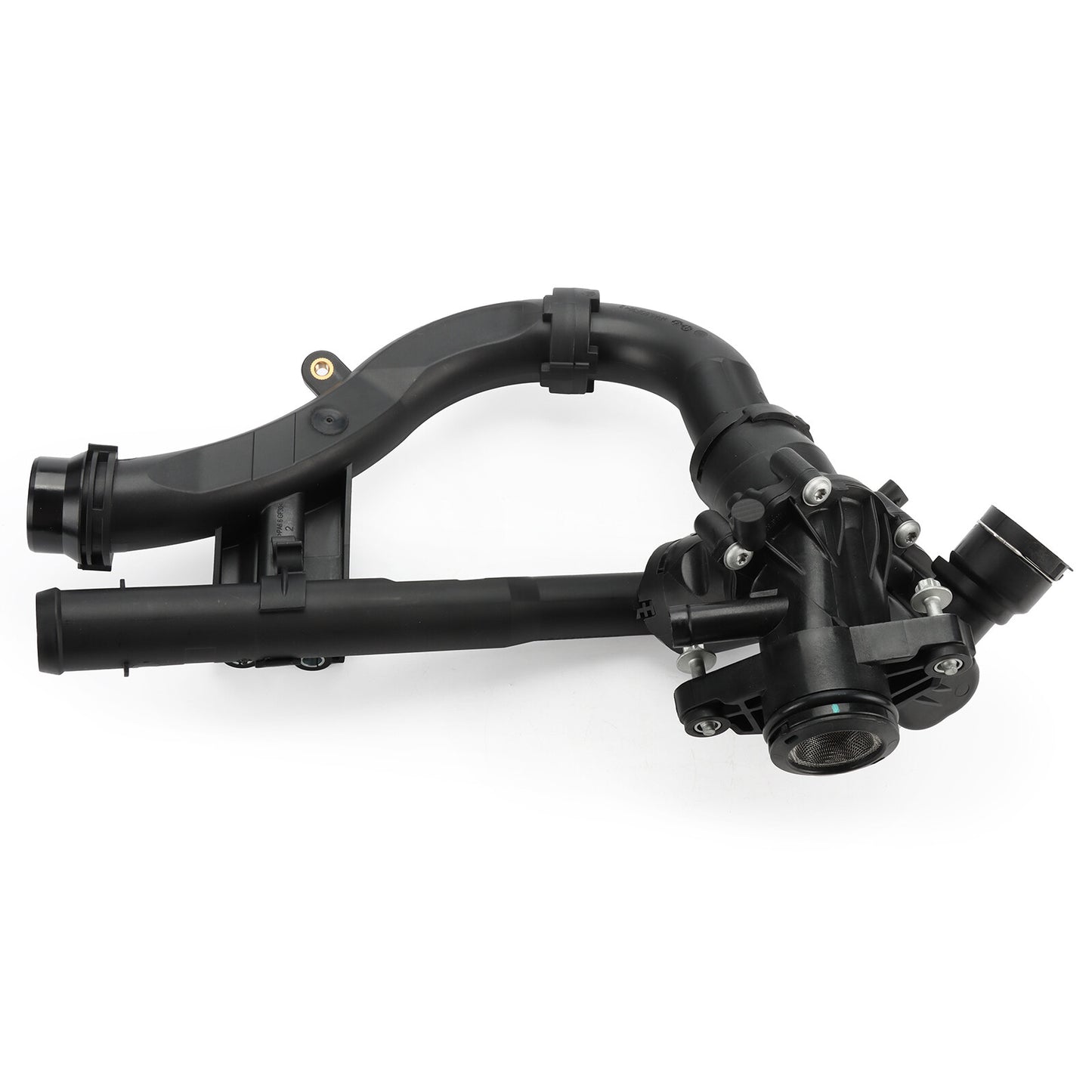 Coolant thermostat housing assembly 2742000115 is suitable for Mercedes-Benz SLK300 and SLC300.