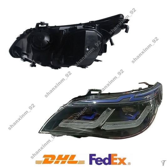 LED Headlights for BMW E60 523i 530i 2003-2010 Animation Front Turn Signal Lamps