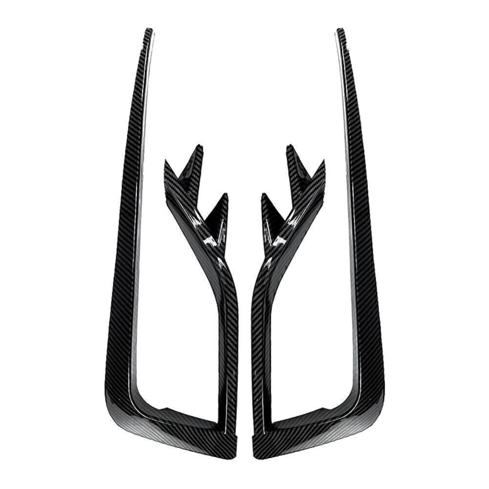Fog Light Lamp Cover Bumper Grille Trim for for VW for Golf MK7.5 2017-2019 2018