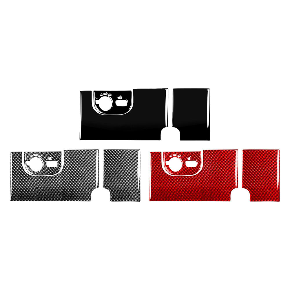 3Pcs Dashboard Headlight Switch Button Panel Cover for Audi TT 8N 2001-2006