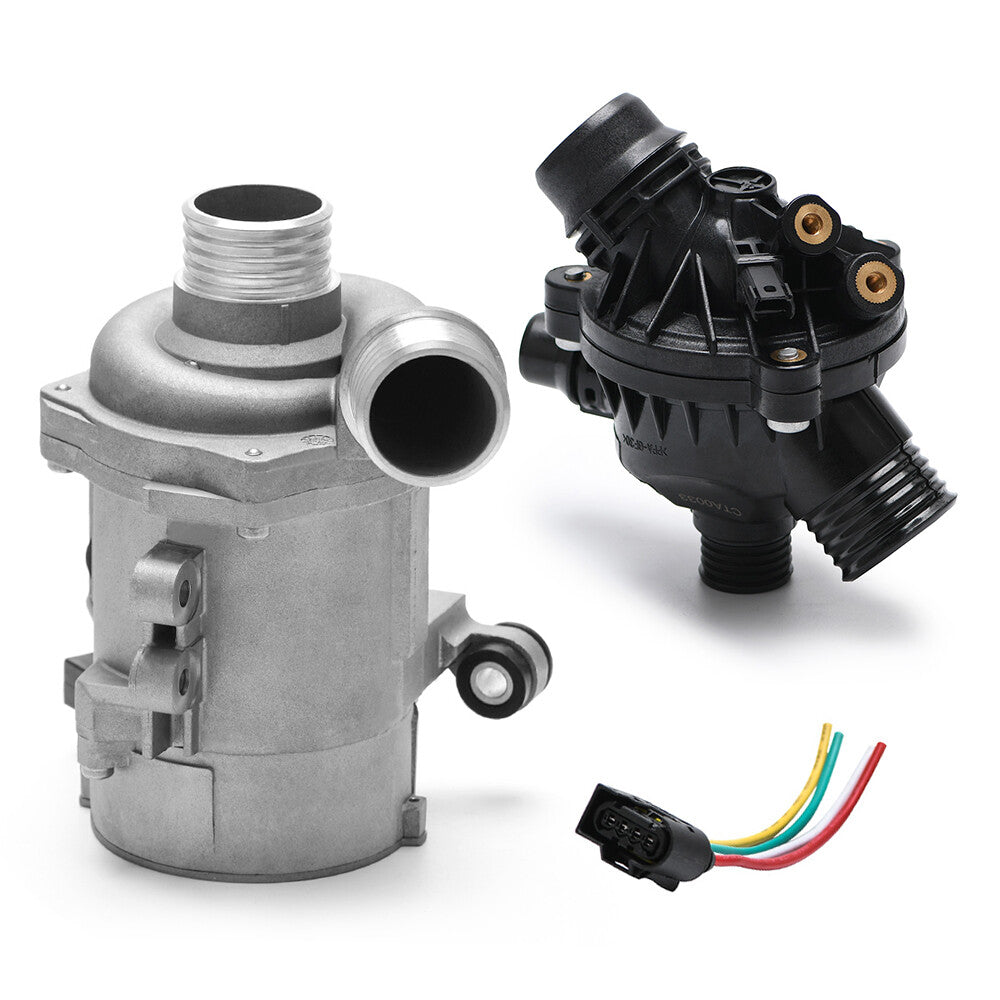 Electric Water Pump  Thermostat For 06-13 for BMW E90 325i 328i 525i 528i X3 X5 Z4