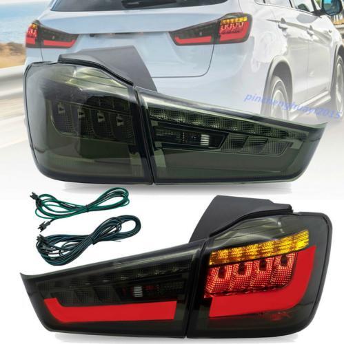 Smoked LED taillights and headlights for Mitsubishi ASX Outlander Sport 2010-2018