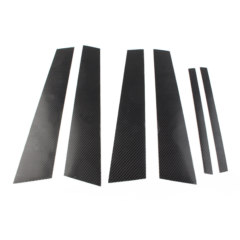 Car Exterior Door Window B Pillar Post Cover Trim for BMW 3 Series G20 2019 2020