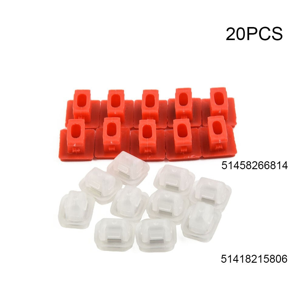 Car Door Interior Dash Trim Moulding Clips For 3 Series E46/90/91 Kit X20