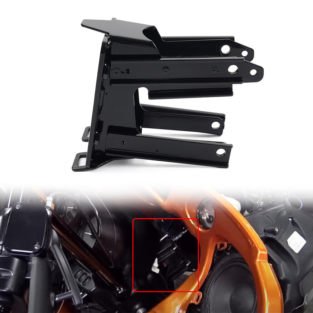 1x Fit for Harley Road Glide FLTRX 2015-2024 16 Black Front Fairing Mount Brackets