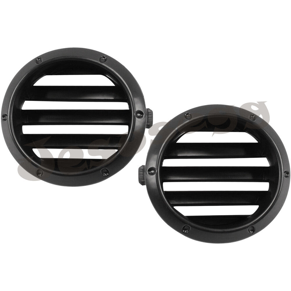 Pair Fog Light Cover Right+Left Side for Toyota Highlander 2004-2007