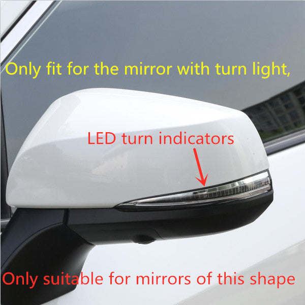 for Toyota for Corolla Cross 2022-2024 Carbon Fiber Door Rearview Mirror Cover Trim