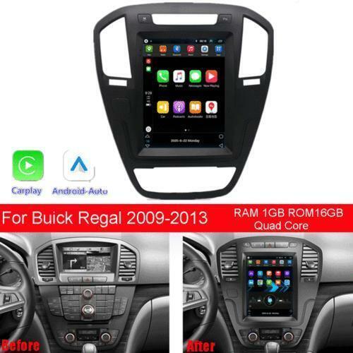 for Buick Regal 2009-2013 9.7 Android 10.1 Stereo Radio GPS Navigation Carplay