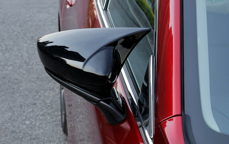 for mazda 6 atenza 2018-2019 Bright black ox horn side door mirror cover trims