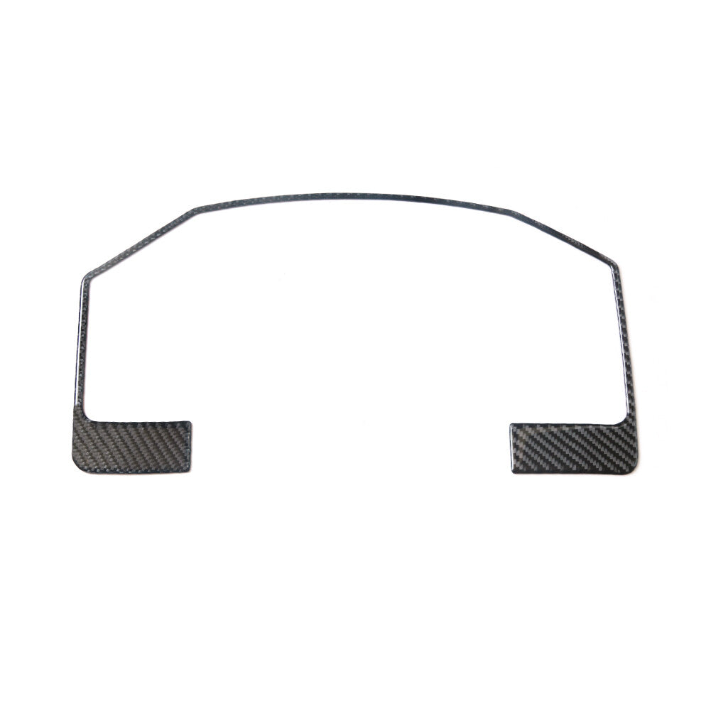 Carbon Fiber Speedometer Surround Cover Trim for Dodge for RAM SLT 1500 2009-2012