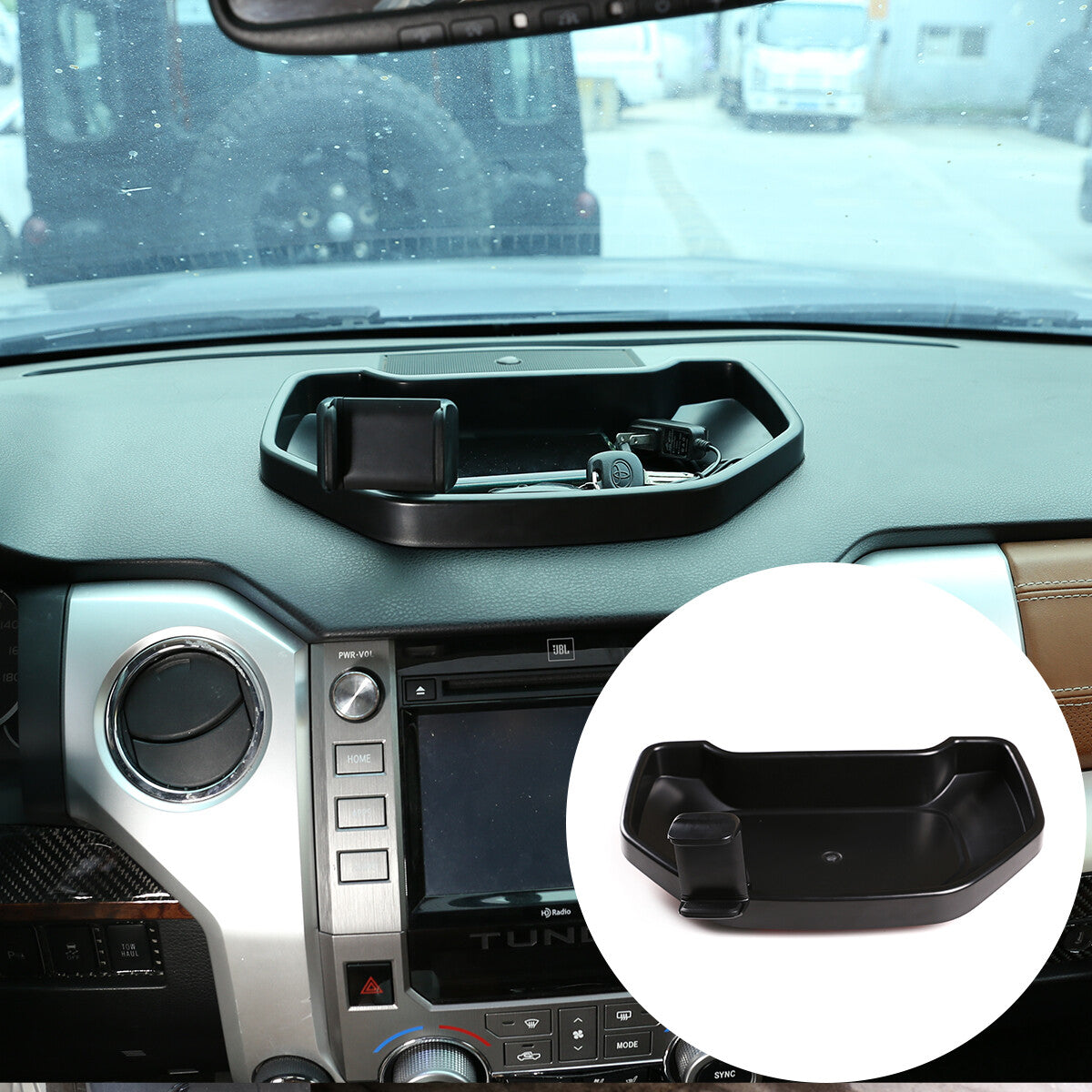 Black stainless steel dashboard speaker cover with mesh trim for Corvette C7 2014-2019