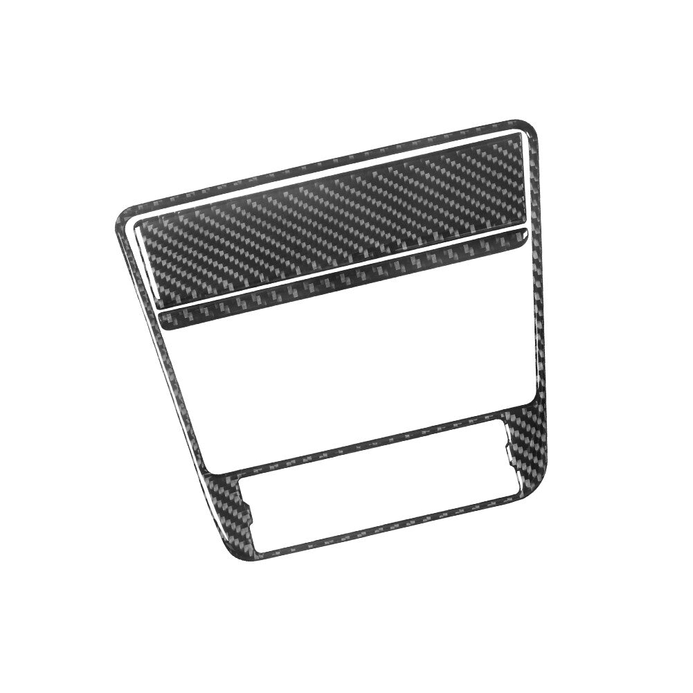 3Pcs Carbon Fiber Center Storage Cover Trim for Volkswagen for Tiguan 2013-2017