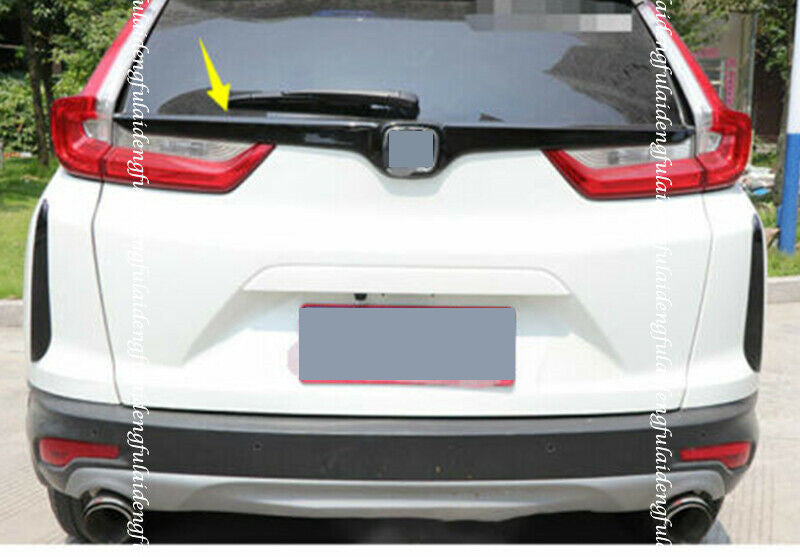 for Honda CR-V 2017-22 Piano Black ABS Rear Trunk Lid Upper Strip Cover Trim 1x