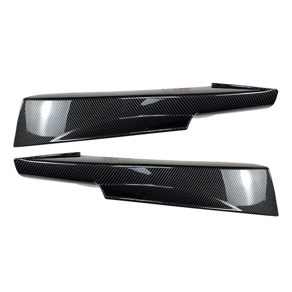 Front Bumper Lip Corner Splitters Carbon Fiber for BMW E90 E91 LCI M-Tech 09-13