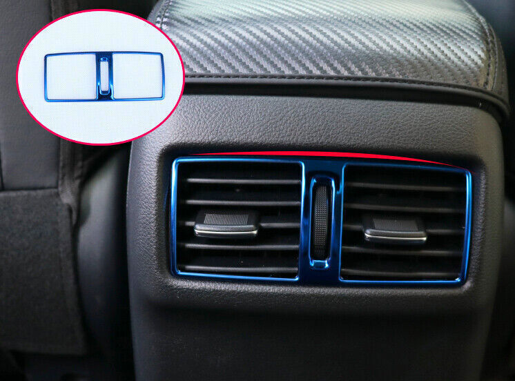 Rear Air Outlet Vent Frame Trim Inner for Nissan Sentra 2020-2022 Blue Titanium