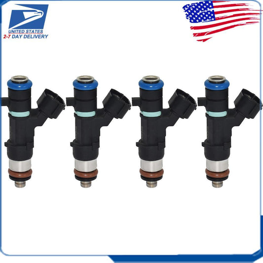 4x Fuel Injectors Nozzle 0280158130 for Nissan Rogue Altima Sentra 2.5L Series