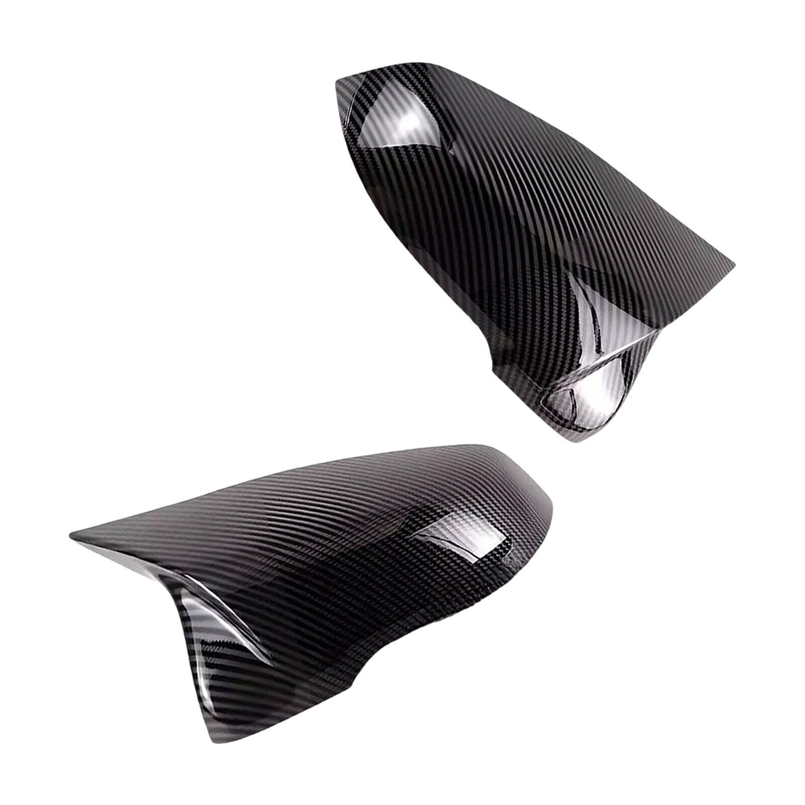 M Style Carbon Fiber Rear View Mirror Cap Cover for Toyota Supra A90 2020-202375