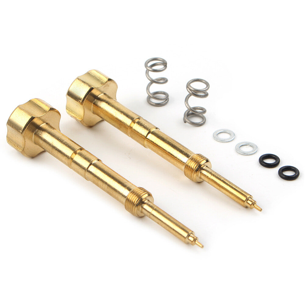 Adjustable Fuel Air Mixture Screws Upgraded Brass Fits for Yamaha 660 01-05