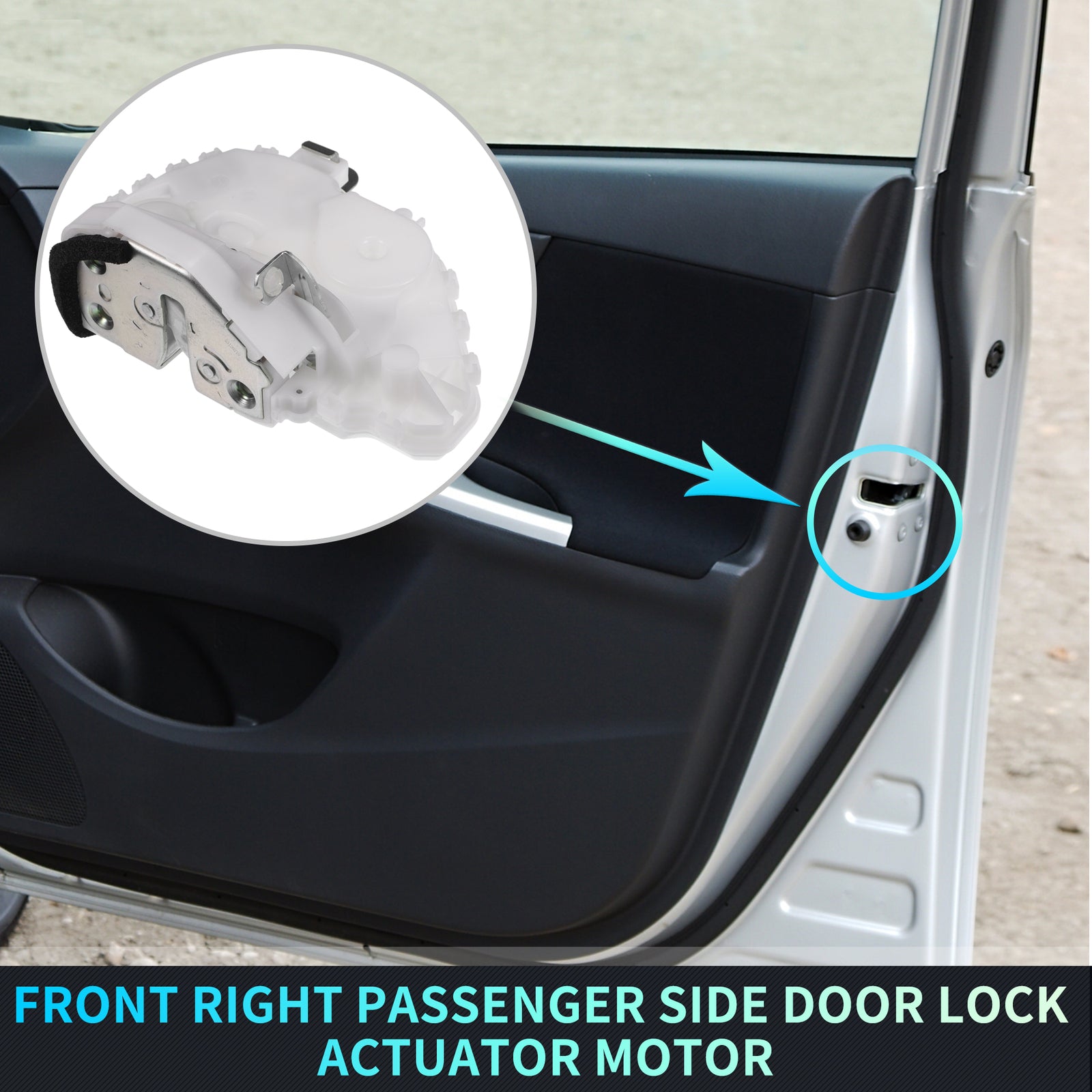 Front Right Side Door Lock Actuator Motor for Acura MDX 2007-2013 No.72110STX305