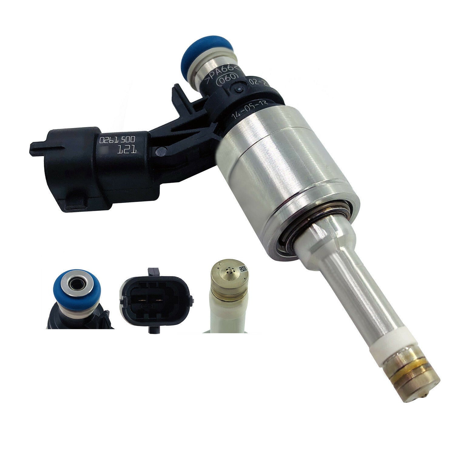 4x Fuel Injector OEM 0261500121 ,AA5E-9F593-CB,FOR 2010-2011 for Ford Flex