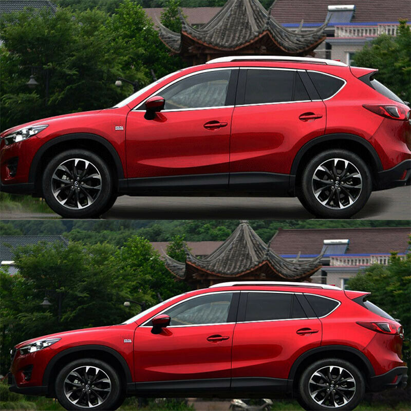 for Mazda CX-5 CX5 2012-2016 New Stainless Door Window Frame Sill Molding Trim