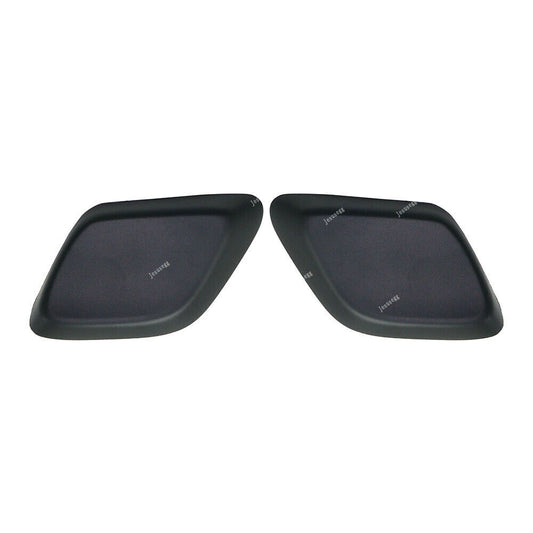 Pair Left Right Side Headlight Lamp Washer Cover For 11-13 for Jeep Grand Cherokee