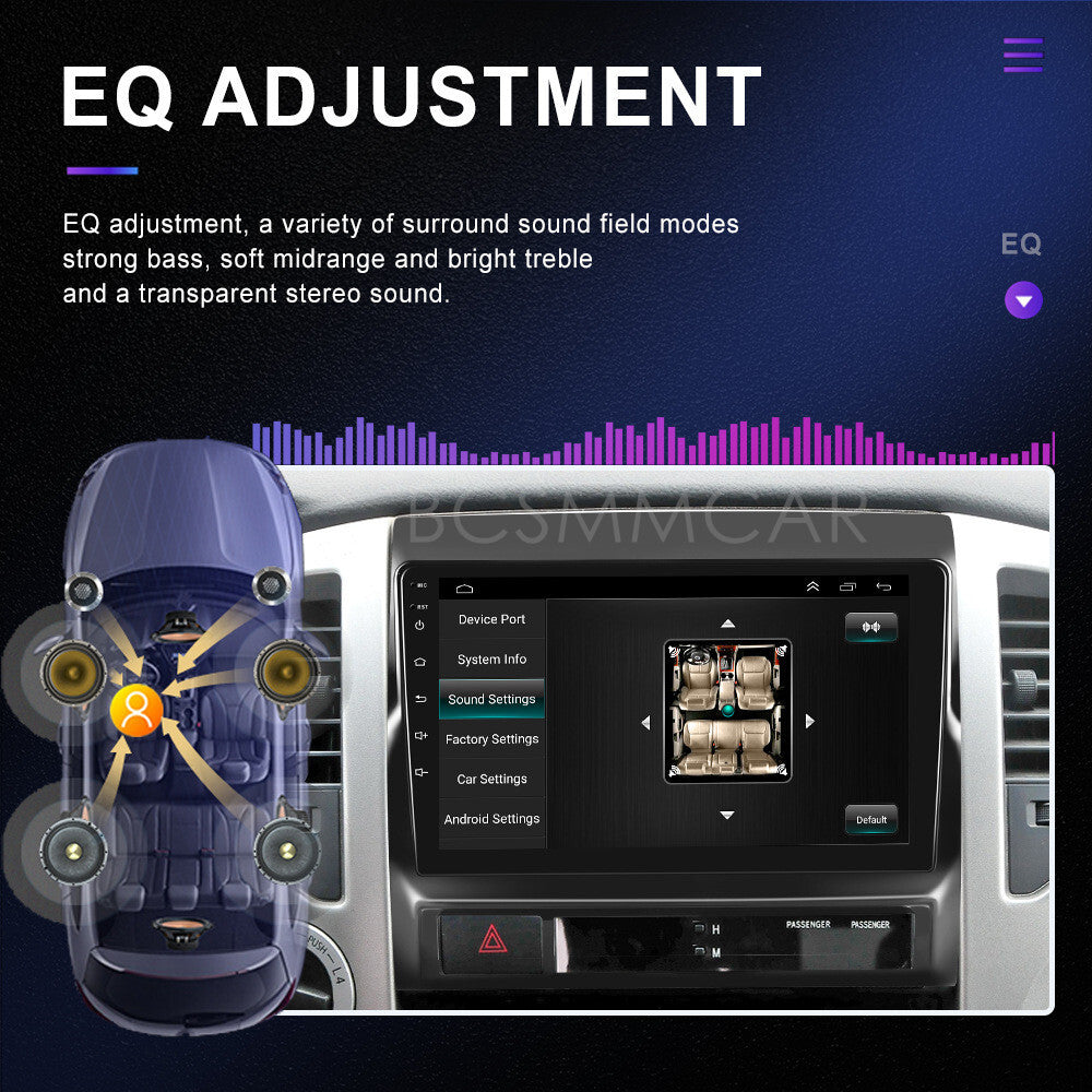 2+64G Car Stereo Fit For 2005-2013 for Toyota Tacoma GPS Navigation For CarPlay