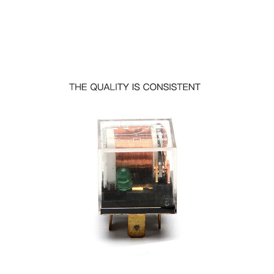 11-Road Fuse Box Relay Holder 6 Relays 80A 12V Car Truck Marine Boat Universal