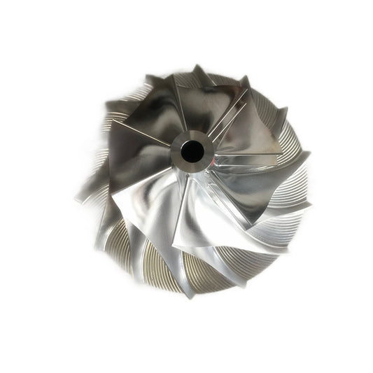 HX40 55.97/85.98 mm 3599018 7+7 Blade Performance Turbine Billet Compressor Wheel