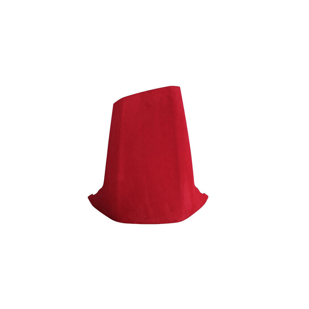 Middle Console Dashboard Panel Trim for Honda for Civic 16-2021 Red Alcantara Suede