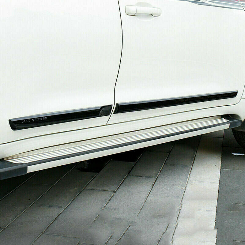 Black Body Door Side Molding Cover Trim For 2008-2021 for Toyota for Land Cruiser LC200
