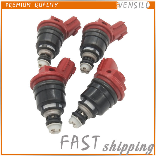 4X 16600-RR544 Fuel Injectors for Nissan Silvia Skyline R33 SR20DE SR20DET