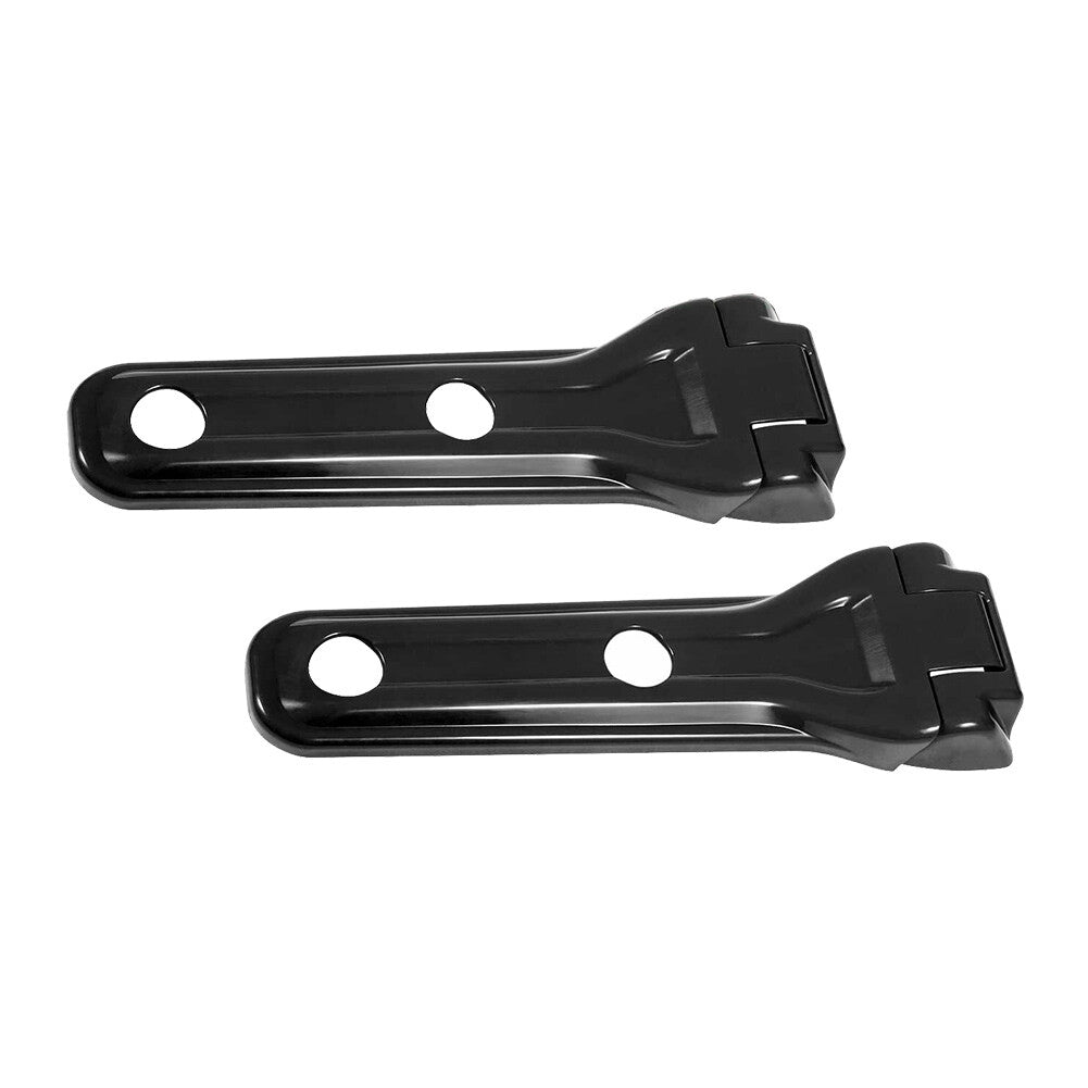 2x Spare Tire Tailgate Door Hinge Cover for Jeep for Wrangler JL 2018-2022 Black Car