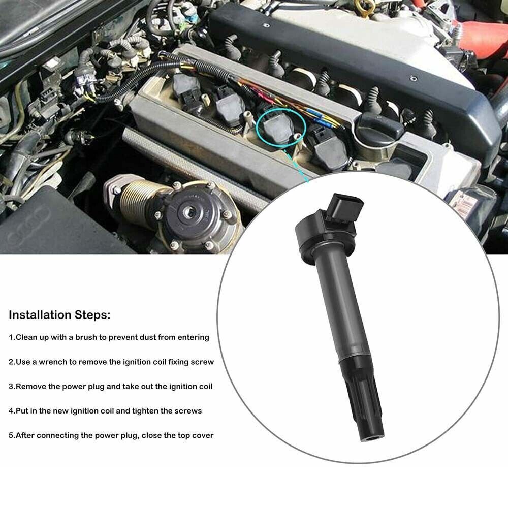 6pcs Ignition Coil Pack UF487 for 2005-2019 for Toyota for Camry 2006-2018 for Lexus IS250