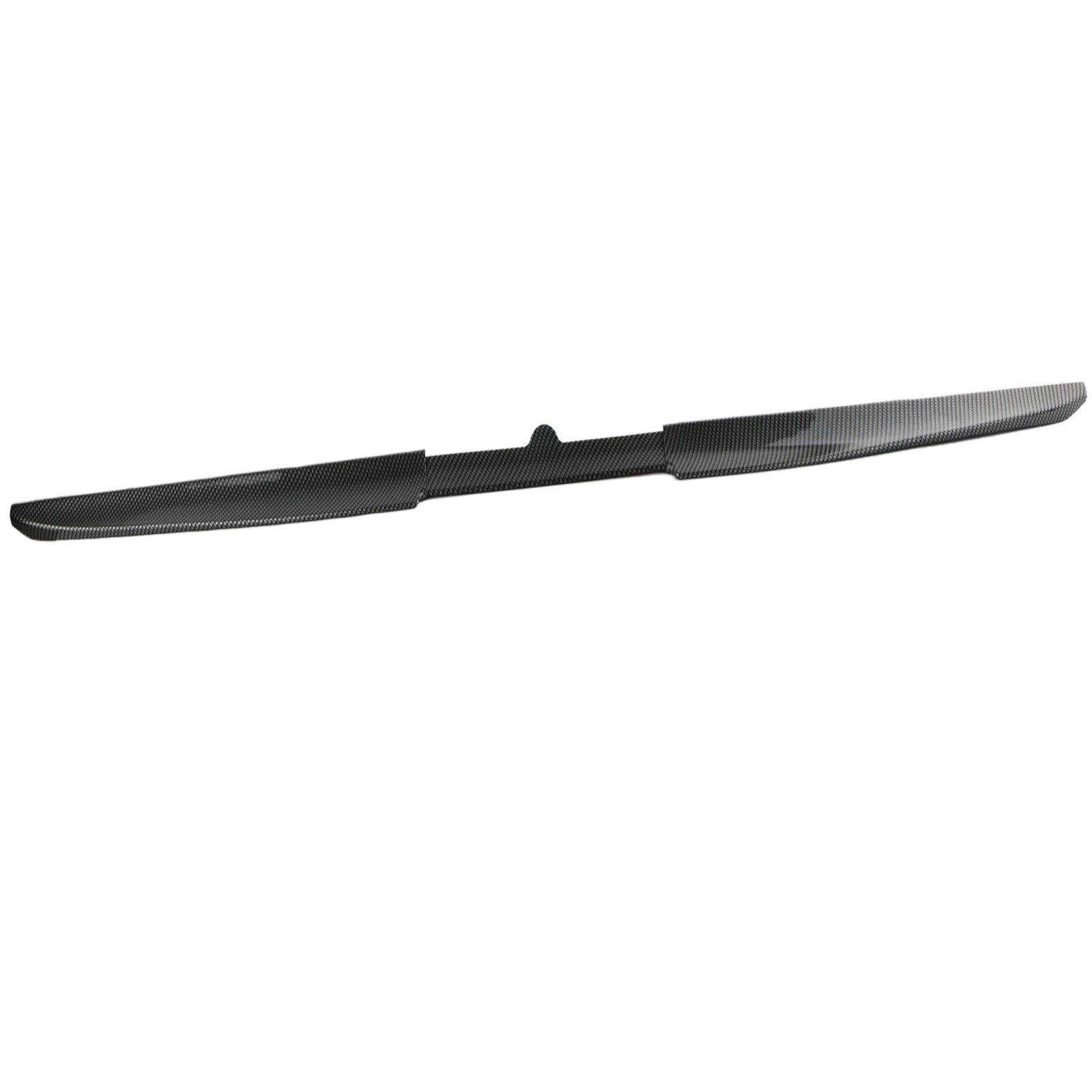 Carbon fiber universal adjustable trunk lip boiler roof rear